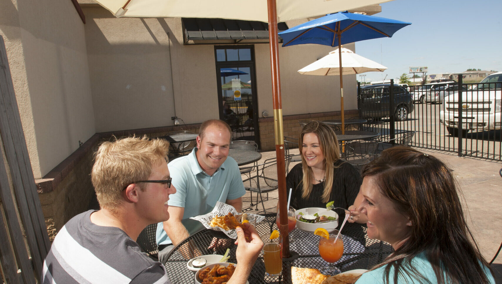 Buffalo Wings & Rings Outdoor Patio Dining Area