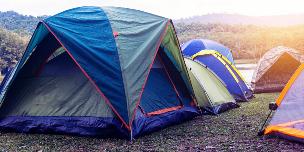 Multiple tents