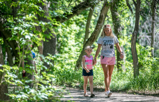 Hiking in Minot