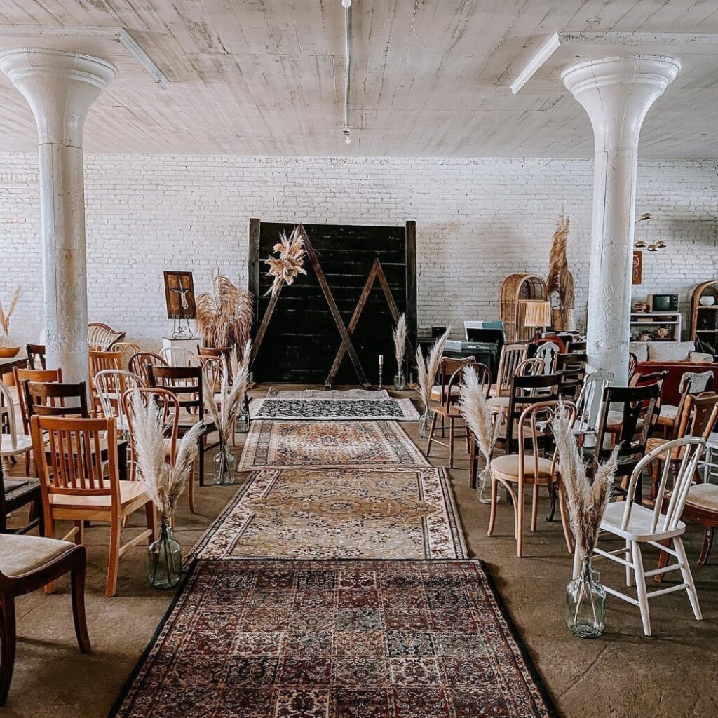 Warehouse - Wedding Setup